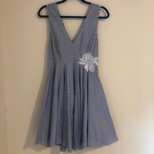 SANDRO flare dress
